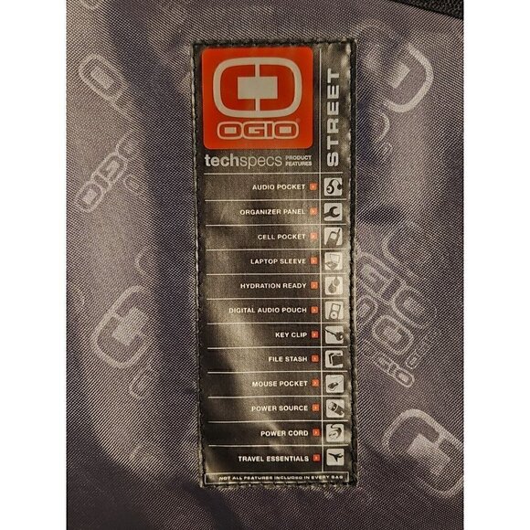 OGIO Coors Light Messenger Bag Black Padded Laptop - Picture 7 of 16